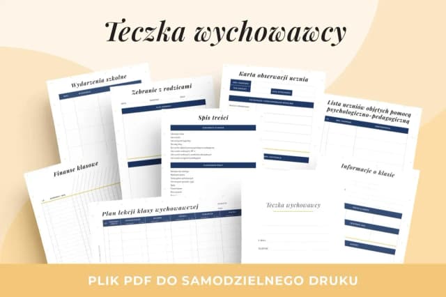 Co powinna zawierać teczka wychowawcy? Kluczowe dokumenty i porady