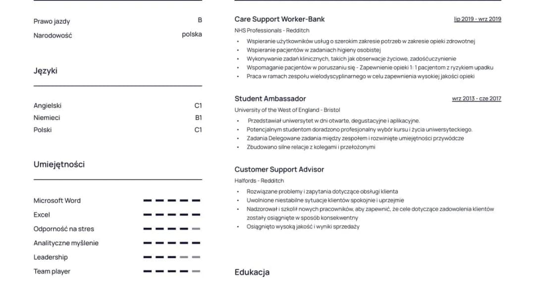 Skuteczne cv osoby po studiach: jak wyróżnić swoje osiągnięcia