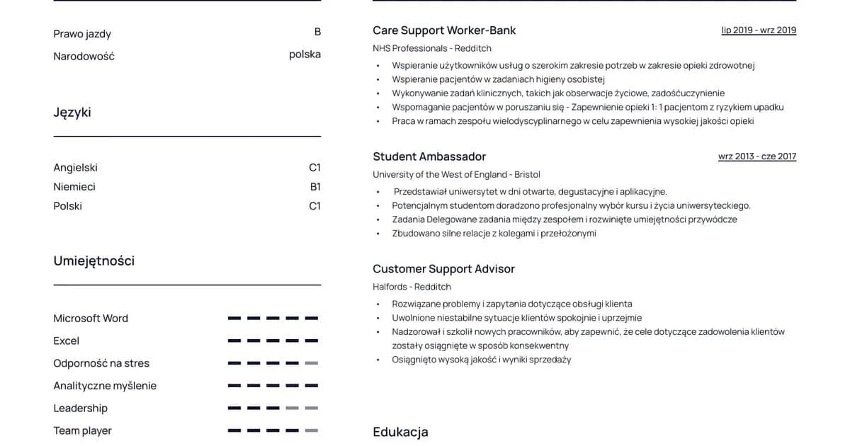 Skuteczne cv osoby po studiach: jak wyróżnić swoje osiągnięcia
